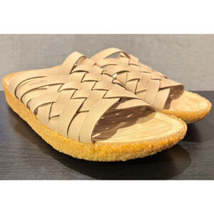 MALIBU SANDALS Zuma Vegan Suede Rubber Beige Men's 13